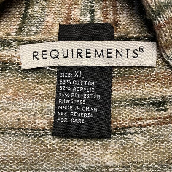 Requirements Women's Bobeau Open Front Lightweight Sweater Size XL Multicolor🙂 - Picture 2 of 7